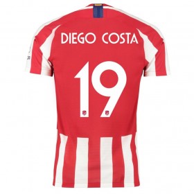 Koszulka Atlético Madryt DIEGO COSTA 19 Domowe Koszulki Piłkarskie 2019-2020 Krótki Rękaw